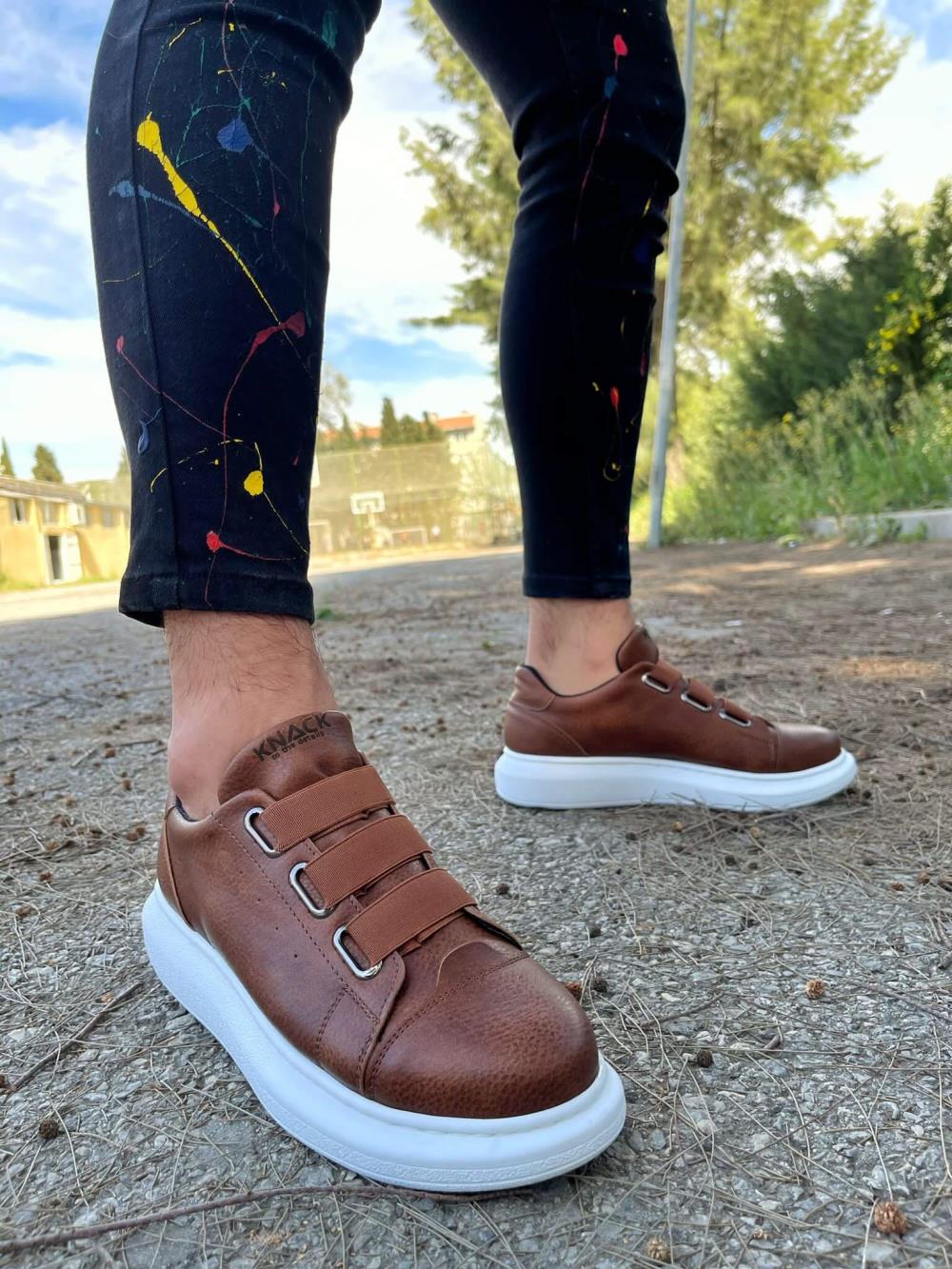 Knack Sneakers Ayakkabı 889 Taba