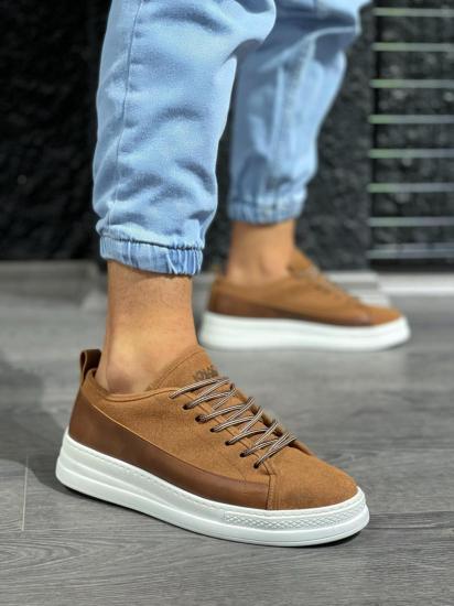 Knack Sneakers Ayakkabı 010 Taba Süet